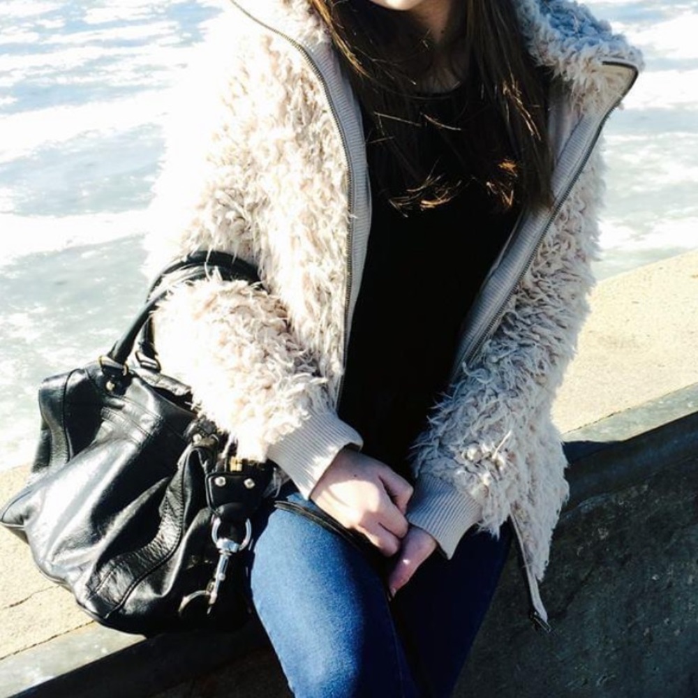 Faux Shearling Coat